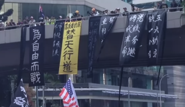 In Hong Kong, It’s US vs. China Now
