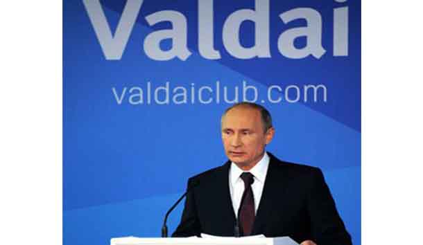 Putin’s Valdai Speech