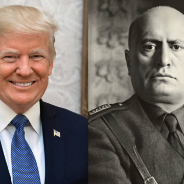 Trump as Mussolini?