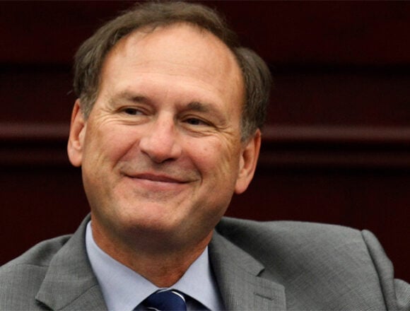 Justice Stephen Alito, photographed in December 2017 (Josh Ellie / Wikimedia Commons CC BY-SA 4.0)