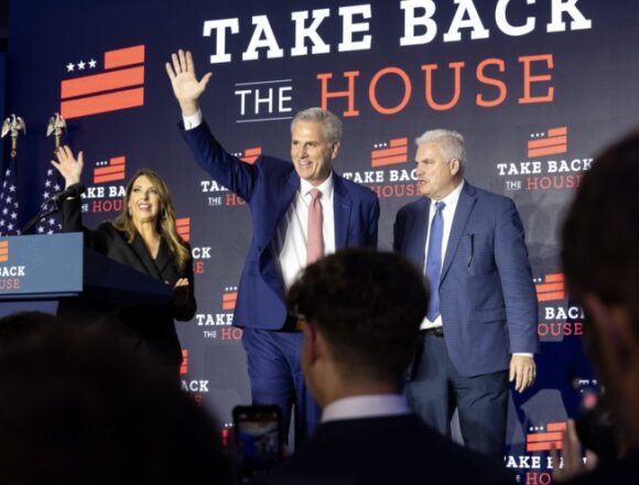 Kevin_McCarthy,_Tom_Emmer_and_Ronna_McDaniel_at_an_election_event_before_the_2022_Mid-term_election Why Does the GOP Elite Hate Its Own Base?