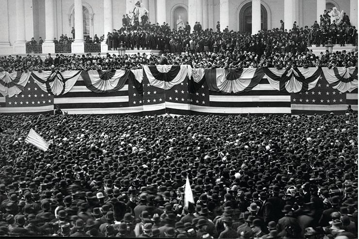 Grover Cleveland, presidential inauguration, presidency