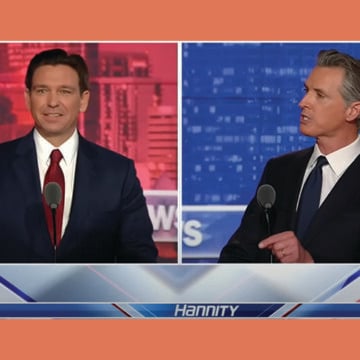 DeSantis vs Newsome, debate, Fox News