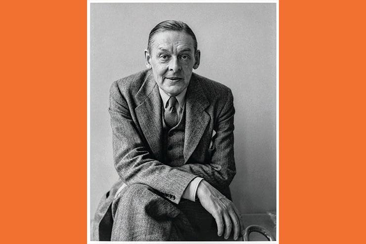 Reactionary Aesthete, T. S. Eliot, traditionalist, the hollow men, the idea of a christian society