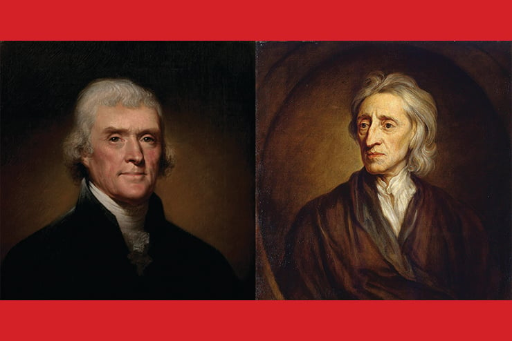 John Locke, Thomas Jefferson, classical liberalism