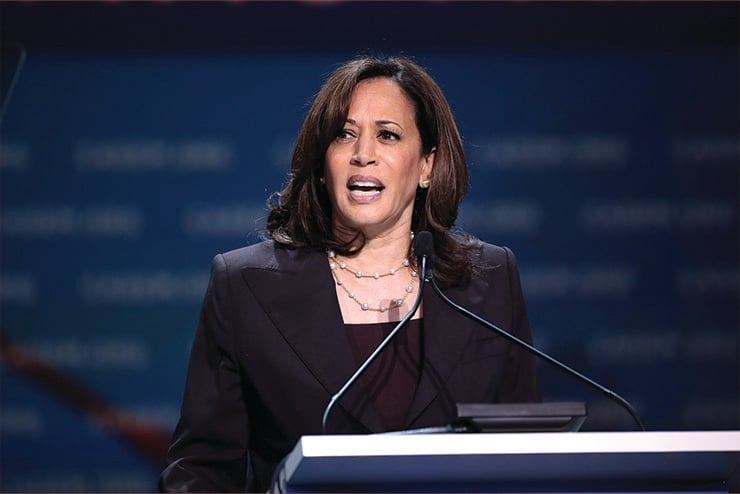 The group-quota regime, Kamala Harris, Democrat, Vice President, election 2024