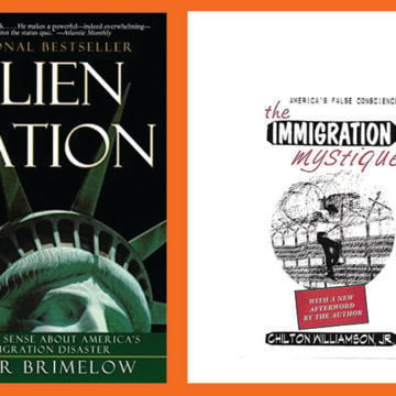 Alien Nation, Immigration mystique, multiethnic societies, Chilton Williamson, Peter Brimelow, VDARE, Chronicles, National Review,