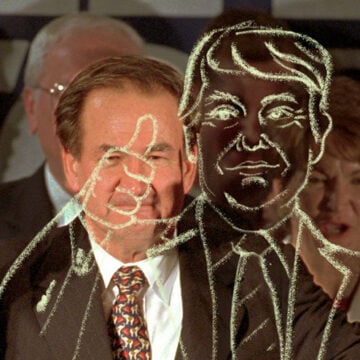 Cold Warriors, MAGA, David French, Paul Weyrich, Kevin Phillips, Jack Kemp, Joseph McCarthy, William F. Buckley Jr, The New Right, Pat Buchanan, Ronald Reagan, George Bush, Supply-sider's, supply-side economics, National Defense, America First, Reagan's stool, Three legged stool of conservatism,