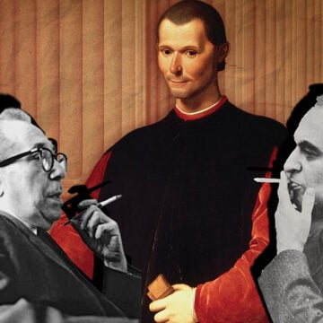 National Review, Machiavelli, Thoughts on Machiavelli, The Man Who Invented Conservatism: The Unlikely Life of Frank S. Meyer, Frank Meyer, Leo Strauss,