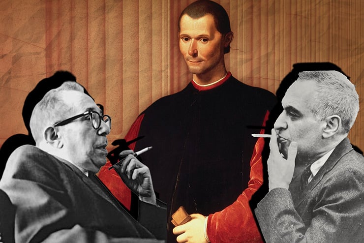 National Review, Machiavelli, Thoughts on Machiavelli, The Man Who Invented Conservatism: The Unlikely Life of Frank S. Meyer, Frank Meyer, Leo Strauss,