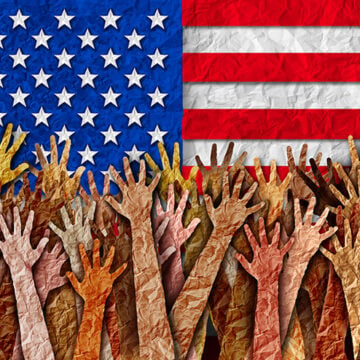US Protest Mature Multiculturalism