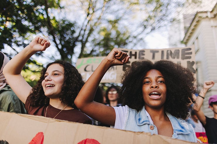 Radicalized Left-Wing Woman Fatigue
