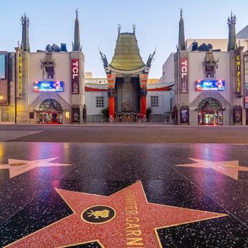Grauman's Chinese Theater at Hollywood Boulevard district in Los Angeles, California, USA Hollywood’s Electoral Reckoning